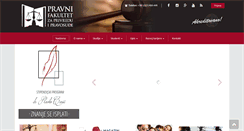 Desktop Screenshot of pravni-fakultet.info